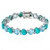 Edelstein-Silberarmband (Faszination Türkis)