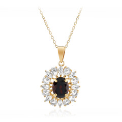 Collana in argento con Granato