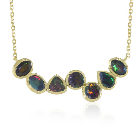 Mezezo-Opal-Silbercollier