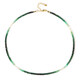 Brazilian Emerald Silver Necklace