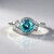 Anello in argento con Zircone Ratanakiri