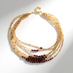 Collana in argento con Zircone Canarino (Riya)