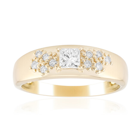 Anillo en oro con Diamante SI1 (G) (Annette)