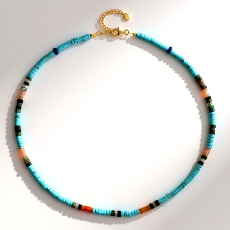 Collana in argento con Turchese
