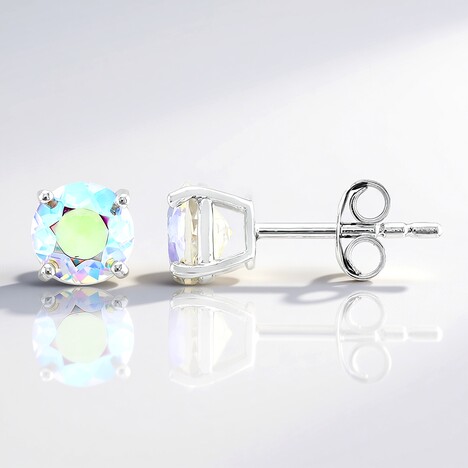Orecchini in argento con Quarzo Moonlight