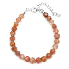 Bracciale in argento con Pietra del Sole