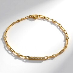 Bracciale in oro con Diamante SI1 (H) (CIRARI)