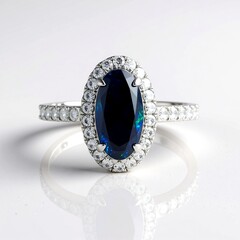 Anello in argento con Opale Mezezo