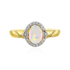 Anello in argento con Opale di Welo