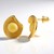 Orecchini in argento con Ambra Milky Baltica (dagen)