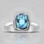 Anello in argento con Topazio Marambaia