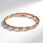 Bracciale in argento con Zircone (Adela Silber)