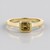 Anello in argento con Zircone Giallo