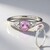 Anello in argento con Kunzite
