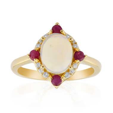 Welo-Opal-Silberring