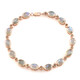 Green Maniry Labradorite Silver Bracelet (KM by Juwelo)