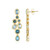 Swiss Blue Topaz Silver Earrings