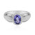 Anello in argento con Tanzanite (non riscaldata)
