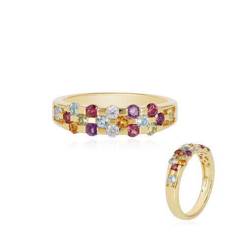 Anello in argento con Rodolite