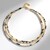 Collana in argento con Quarzo Rutilato Nero (Riya)