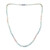 Zilveren halsketting met berillen