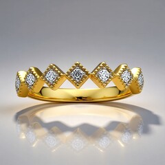 Anello in oro con Diamante SI1 (G)