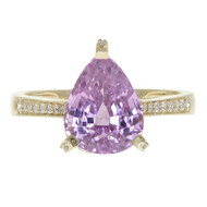 Patroke-Kunzit-Goldring (CIRARI)
