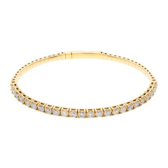 Bracciale in oro con Diamante SI1 (H)