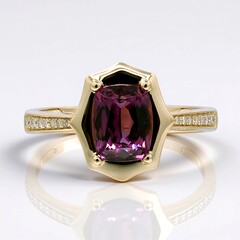 Anello in oro con Rodolite (CIRARI)