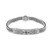 Bracciale in argento con Topazio Blu Londra (Nan Collection)