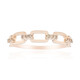Bague en or et Diamant rose de France SI1 d'Argyle  (Annette)
