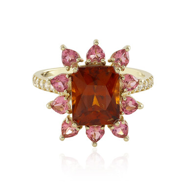 Hessonit-Granat-Goldring (Adela Gold)
