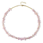 Edelstein-Silberhalskette