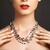 Naszyjnik na srebro i Perła słodkowodna  (TPC)