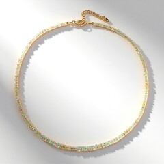 Collana in argento con Opale di Welo