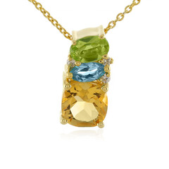 Collar en plata con Citrino