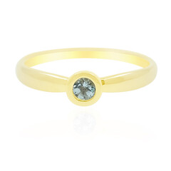 Bague en or et Tourmaline Paraïba du Nigeria