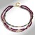 Collana in argento con Rubino Mozambico (Riya)