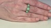 Zilveren ring met een Groene Turqoois (Desert Chic)
