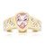 9K Brazilian Kunzite Gold Ring (de Melo Gold)
