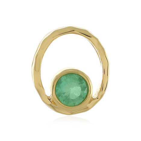 Russischer Smaragd-Silberanhänger (MONOSONO COLLECTION)