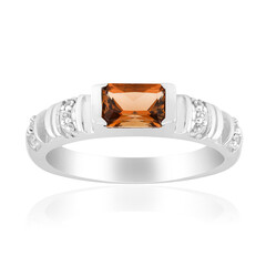 Zilveren ring met een Tepetate topaas