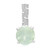 Ciondolo in argento con Prehnite