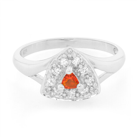 Queretaro-Feueropal-Silberring