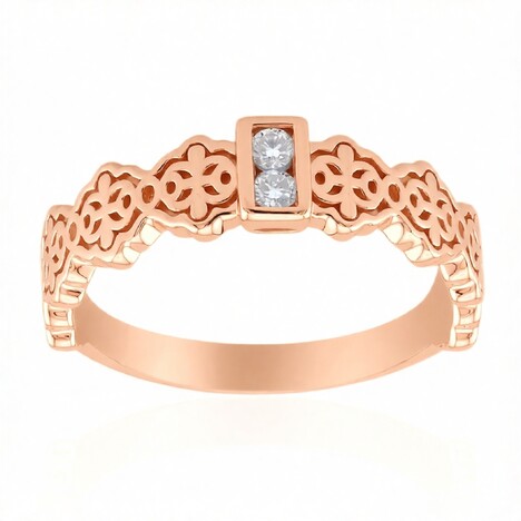 SI1 (G) Brillant-Silberring (Annette)