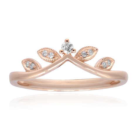 Gouden ring met SI1 (H) Diamanten (CIRARI)