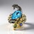 Anello in argento con Topazio Blu (Gems en Vogue)