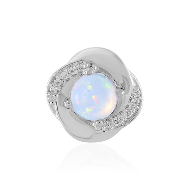 Ciondolo in argento con Opale di Welo