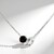 Collana in argento con Topazio Bianco
