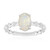 Australischer Opal-Silberring
